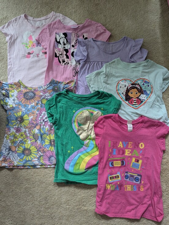 Carter's Other - Lot Of Girls T-shirts Sizes 4T-6